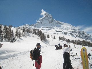 最後はツェルマットのスキー場でフィナーレ