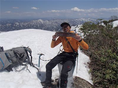 それでも山頂に到着しました！